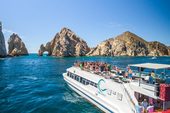 Cabo Sunset Dinner Cruise with Live Music & Open Bar on Cabo Wave - Cabo’s sunset turns the cruise into the main event