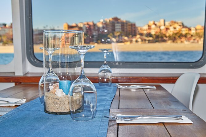 Cabo Sunset Dinner Cruise with Live Music & Open Bar on Cabo Wave - Open bar and music shape the evening