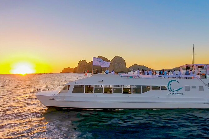 Cabo Sunset Dinner Cruise with Live Music & Open Bar on Cabo Wave - What the $99 price really includes