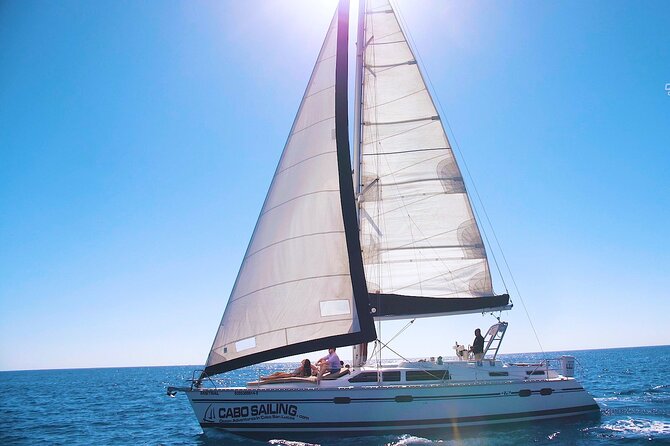 Cabos Original Sunset Cruise To The Arch - Sailing out from Cabo San Lucas Marina