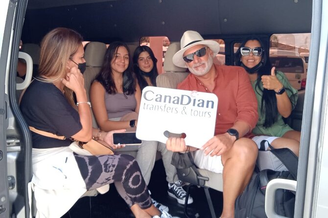 Cancun Airport Transfers - Private Van ROUND TRIP - Private van value for different group sizes