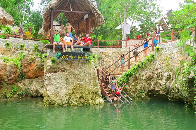 Cancun ATV Tour with Zipline, Cenote & Transportation - Three ziplines, then a cenote swim