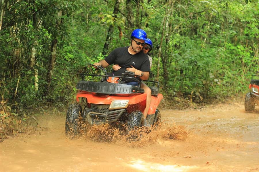 Cancún: ATV, Zipline, and Cenote Adventure with Lunch - The human side of the outing