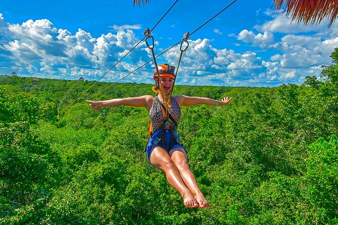 Cancun Cenote Tour: Snorkeling, Rappelling and Ziplining - The 40-foot rappel into Yaxmuul