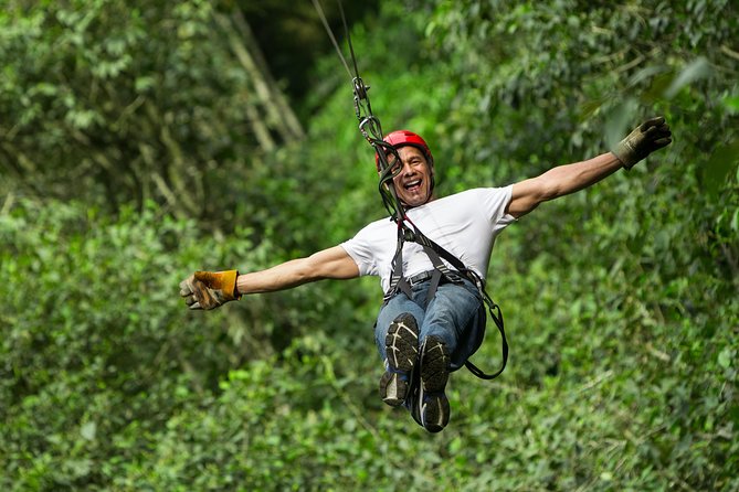 Cancun Combo Tour: ATV and Zip- lines with Cenote Swim - Zip lines through the trees, with help for nervous beginners