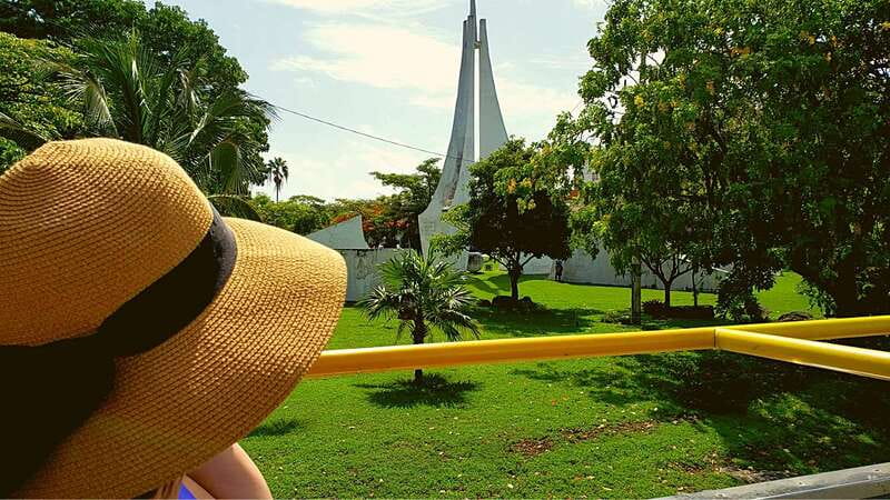 Cancun: Guided City Tour with Shopping by Double Decker Bus - El Meco: a short archaeological introduction