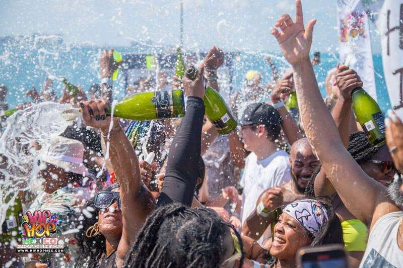 Cancun: Hip Hop Sessions Party Boat Cruise - A floating hip hop club leaves Caribbean Carnival Pier