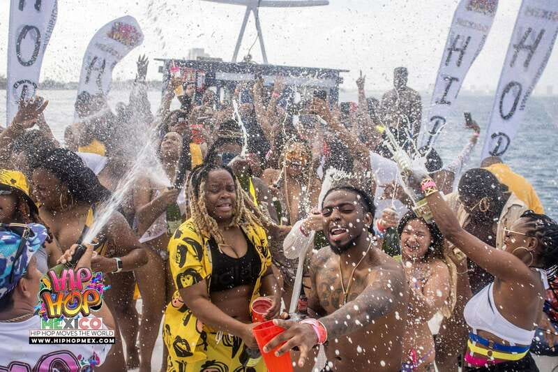 Cancun: Hip Hop Sessions Party Boat Cruise - The music and hosts set the tone