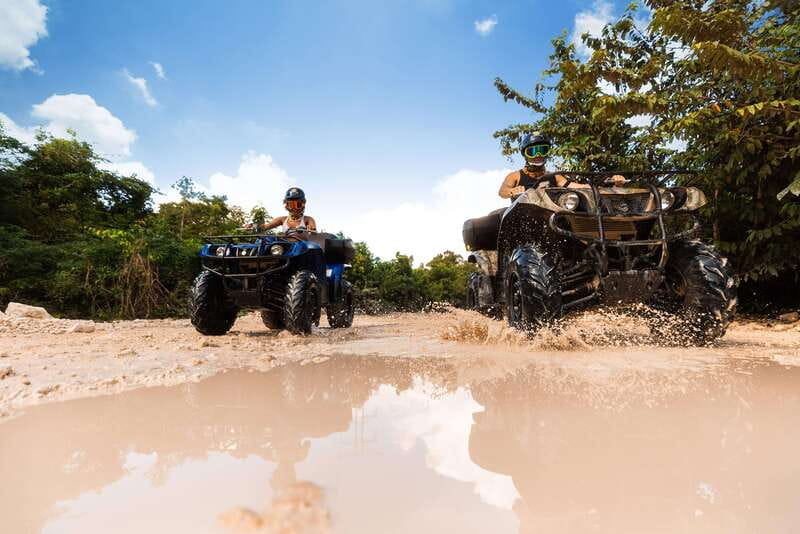Cancun: Jungle ATV Tour, Ziplining, and Cenote Swim - From Cancun hotels to the Maya jungle