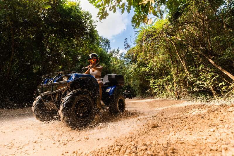 Cancun: Jungle ATV Tour, Ziplining, and Cenote Swim - The ATV ride: muddy, short, and genuinely fun