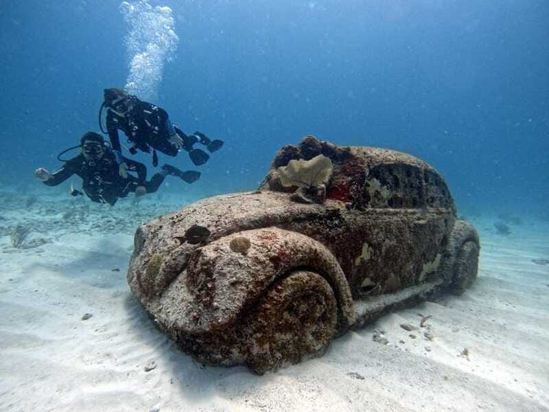 Cancun: Musa Underwater Museum & Reef Discover Scuba Diving - What the MUSA visit is like underwater
