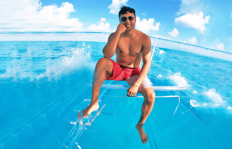 Cancún: Nichupté Lagoon Transparent Boat Tour with Drinks - Drinks, comfort, and the pace of the ride
