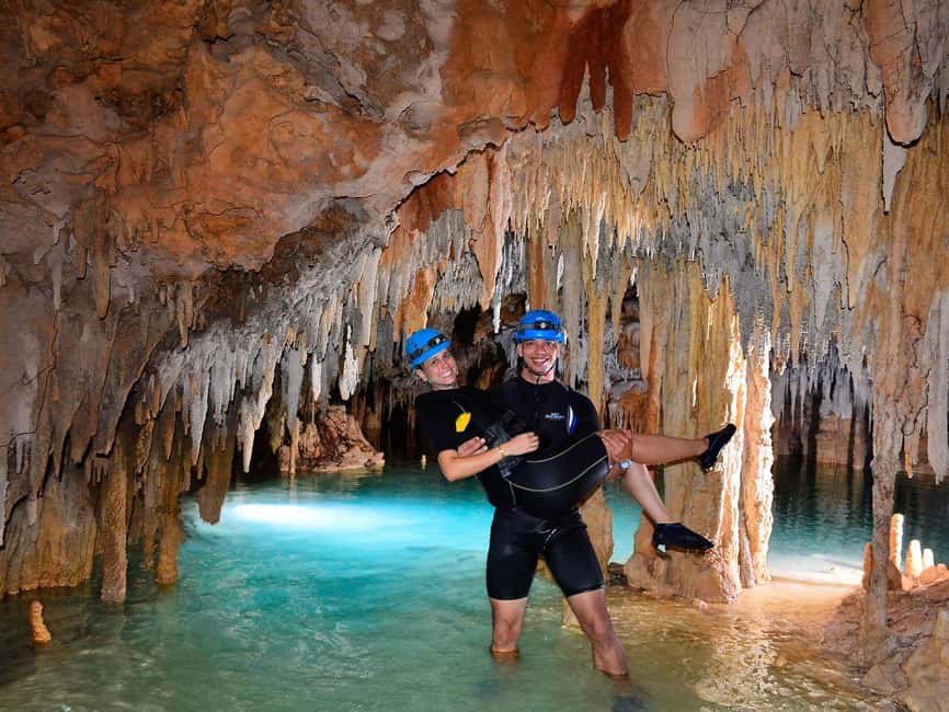 Cancun/Playa del Carmen: Tickets to Rio Secreto and Lunch - Walking and swimming through 600 meters of cave