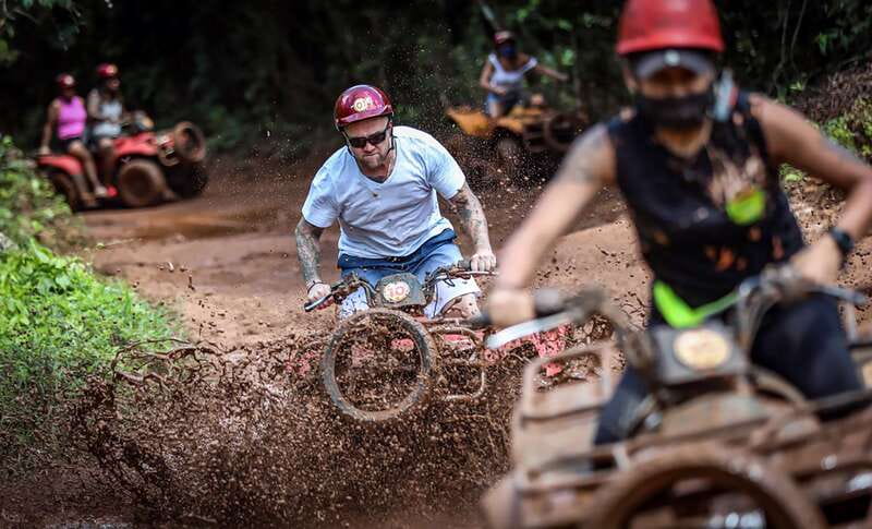 Cancun & Riviera Maya: ATV, Zipline, & Cenote Combo Tour - The 30-minute ATV ride through Ruta de los Cenotes