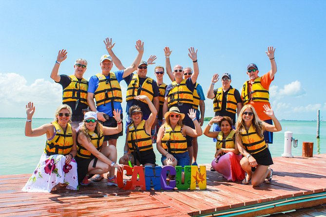 Cancun speedboat and snorkel tour: shared speedboat - Snorkeling at Punta Nizuc National Marine Park
