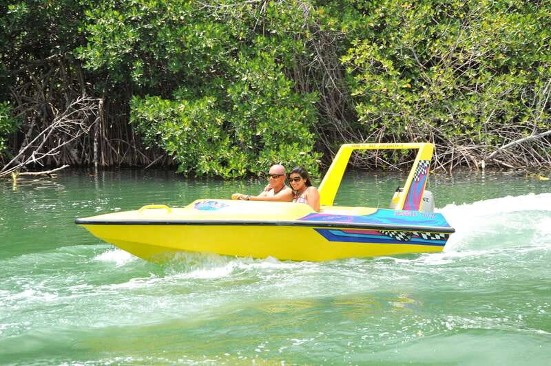 Cancun: Speedboat Mangrove Jungle & Snorkel Tour - Key points at a glance