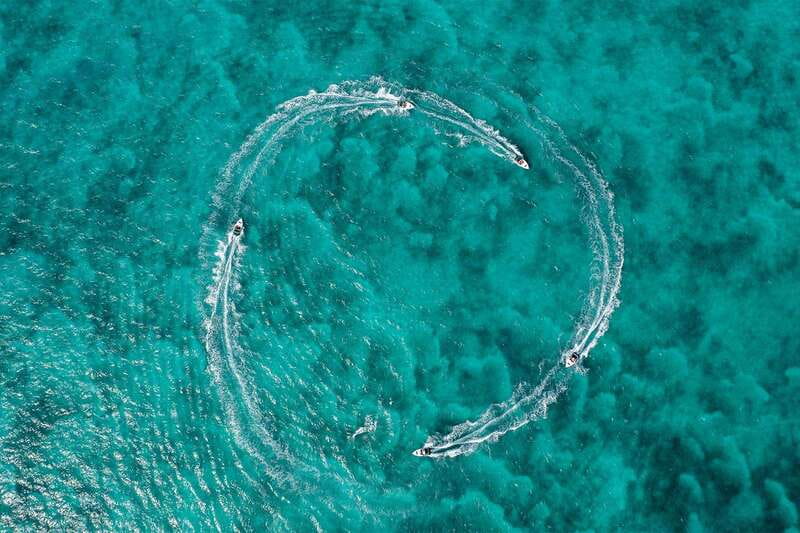 Cancun: Speedboat tour to a Virgin Beach - Isla Blanca and its limited daily access