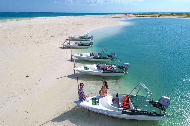 Cancun: Speedboat tour to a Virgin Beach - The price, dock tax, and real value
