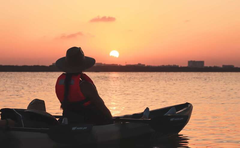 Cancun: Sunset Kayak Experience in the Mangroves - The second 45 minutes: a slower return through the lagoon