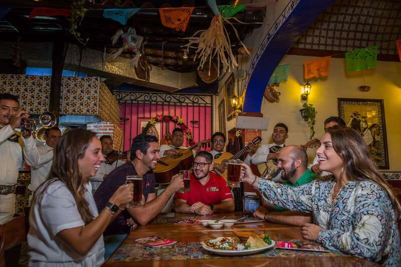 Cancún: Taco & Local Beer Tasting Tour with transportation - Stop two on Calle 31 Norte