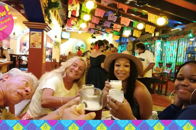 CANCUN TACO TOUR - The Taco Attack - Tacos, Tequila & More - Starting with esquites at Parque de las Palapas