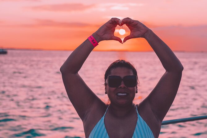 Catamaran Sunset Cruise to Isla Mujeres from Cancun - A sunset cruise with a party pulse