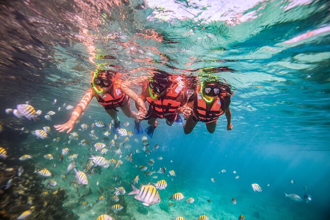 CATAMARAN to Isla Mujeres, Snorkel & Beach Club by Xcaret - Four hours on Isla Mujeres