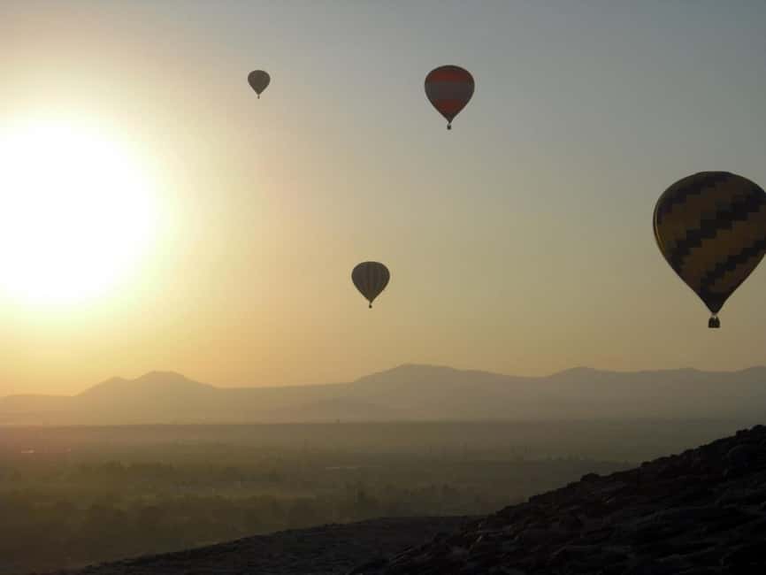 CDMX: Teotihuacan Hot Air Balloon with Breakfast - Key points at a glance