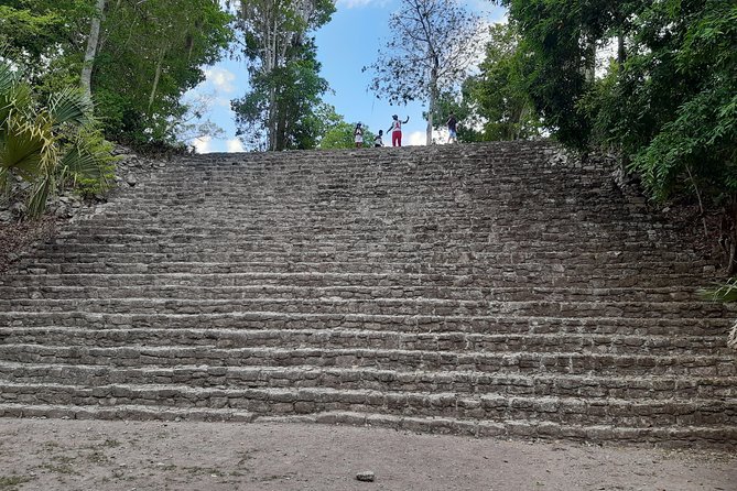 Chacchoben Mayan Ruins Excursion - Walking among the temples and jungle