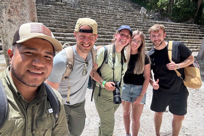 Chacchoben Mayan Ruins with Local Village - Passing through a traditional Mayan village