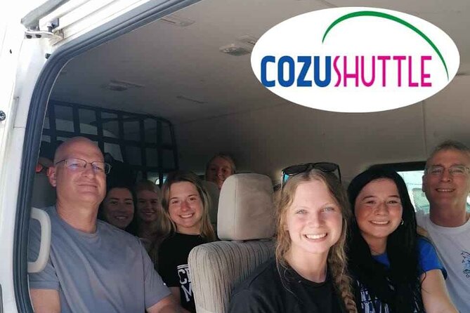 Cheapest Shared Shuttle from Cozumel Airport 2 Hotels in Cozumel - The 2021 or newer van ride to your hotel