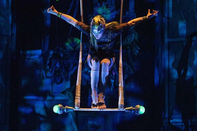 Cirque du Soleil JOYÀ Admission Tickets - Arriving at the tropical forest theater