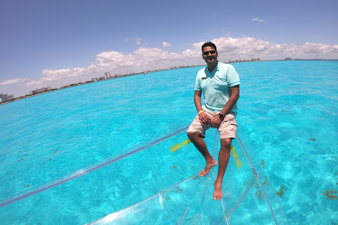 Clearboat: Glass-bottom boat ride to the Caribean Sea - Weather, waves, and comfort on the small boat