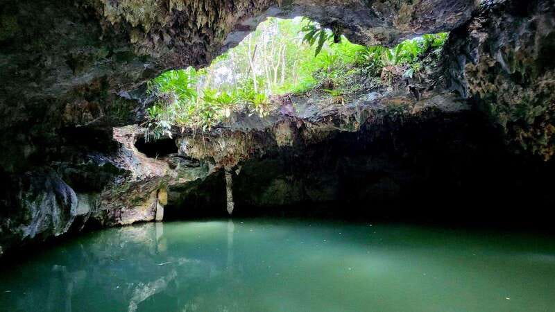 cozumel: ATV adventure with caverns, ruins with transfer - Jade Cavern and the optional cenote swim