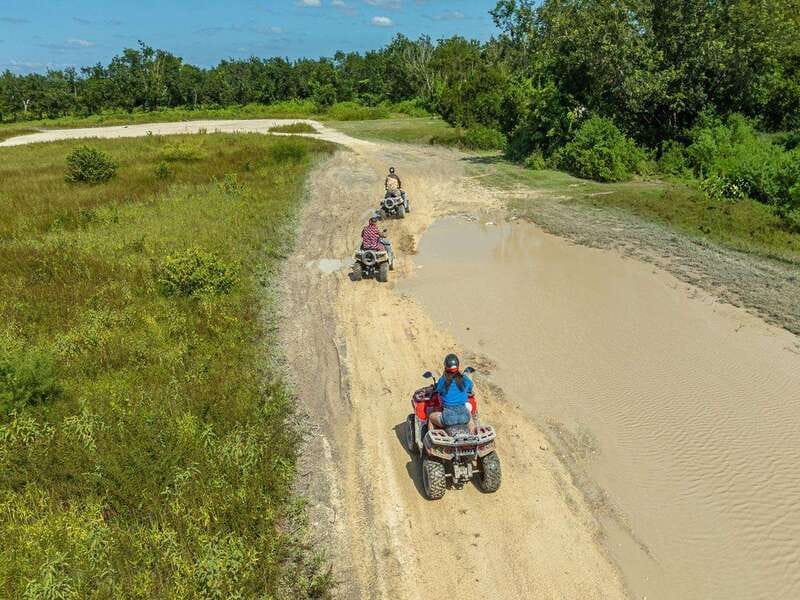 cozumel: ATV adventure with caverns, ruins with transfer - The arts and crafts market adds a local stop