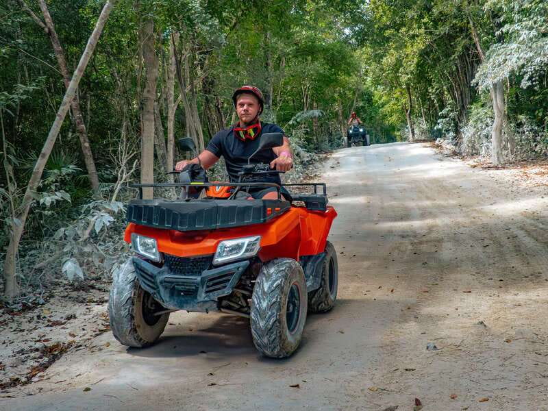 Cozumel: ATV Off-Road Adventure to Jade Cavern - From Cozumel hotels to El Cedral