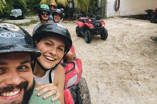 Cozumel ATVs, El Cedral Ruins, Cenote Jade, and Tequila - Riding from Royal Village to El Cedral