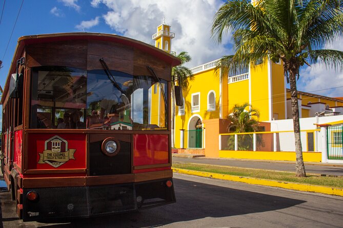Cozumel City Tour By Trolley - The trolley ride through downtown Cozumel