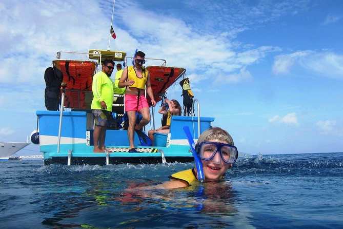 Cozumel Coral Reef Snorkeling by Glass Bottom Boat with Guide - Three reefs, one short Cozumel outing