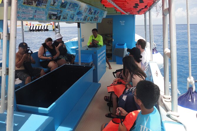 Cozumel Coral Reef Snorkeling by Glass Bottom Boat with Guide - What is included, and what is not