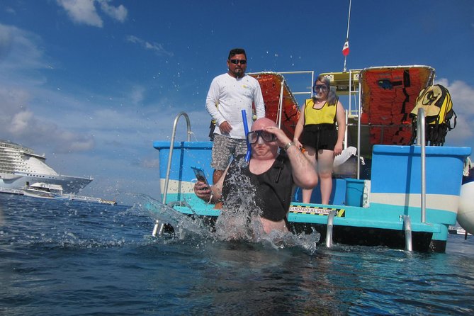 Cozumel Coral Reef Snorkeling by Glass Bottom Boat with Guide - Villa Blanca Wall: a gentle first look