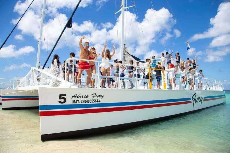 Cozumel: El Cielo, Palancar Reef, and Beach Party with Food - Life aboard the 65-foot Fury catamaran