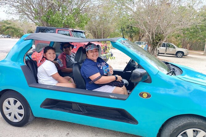 Cozumel In Buggy With Beach Time - Playa Chen Rio and the island’s natural wavebreaker
