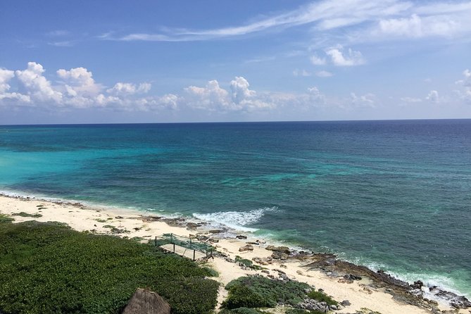 Cozumel Jeep and Snorkel Adventure with Lunch at Punta Sur Park - Climbing the Punta Celarain Lighthouse