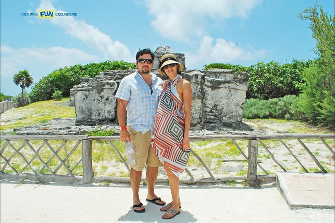 Cozumel Jeep and Snorkel Adventure with Lunch at Punta Sur Park - Snorkeling in a protected Caribbean bay