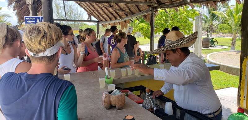 Cozumel: Private Buggy Tour with Lunch & Snorkeling - Meeting your guide near the ferry or cruise pier