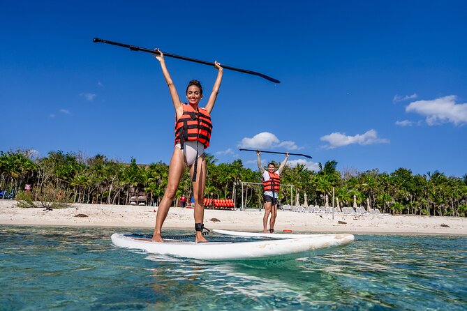 Cozumel: VIP Access Pass at KUZÁ Beach & Adventure Park - Music, games, and cultural shows round out the day