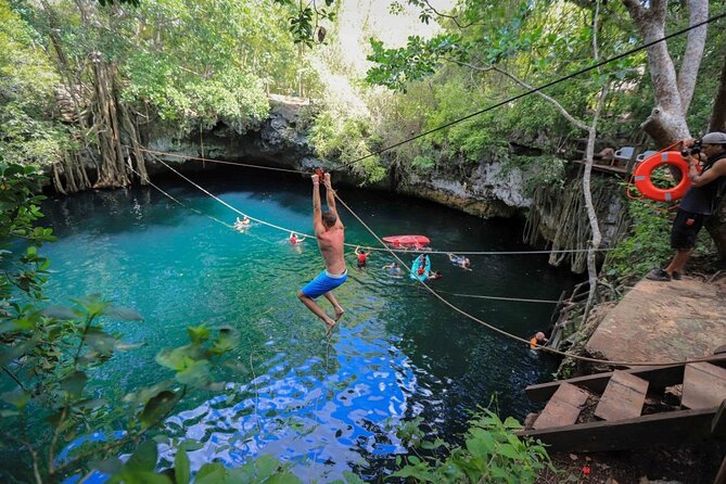 Day Tour with ATV, Zipline and Cenote Adventure from Cancun - ATV riding on dirt and jungle trails