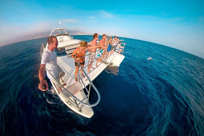 Deluxe Catamaran to Isla Mujeres with Open Bar from Cancun - The snorkeling stop: beautiful idea, limited time
