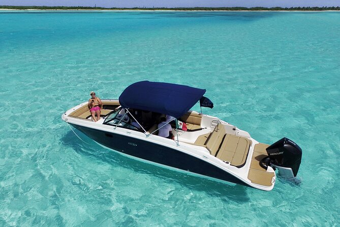 Deluxe Private Boats - 27 ft Sea Ray - What the 40-minute ride means